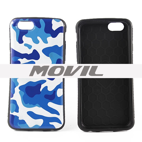 NP-2348 Colorido tpu funda para Apple iPhone 6-0